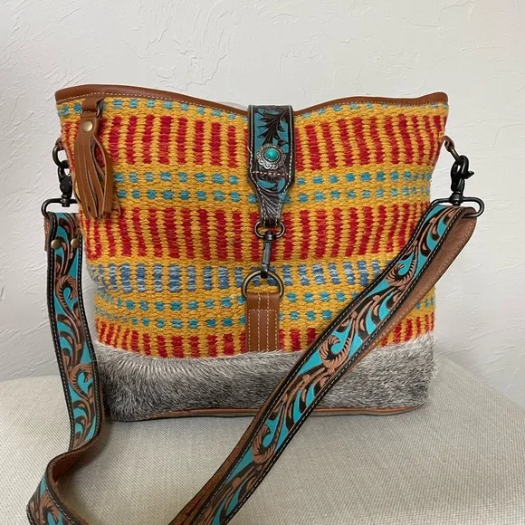 Myra Bag Colorful Patterned Purse - Picture 1 of 15